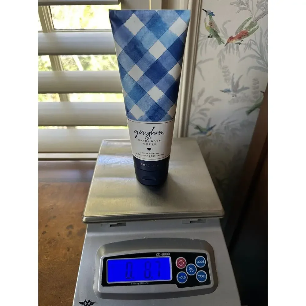 Bath & Body Works Gingham 24 Hour Ultra Shea Body Cream 8 Oz